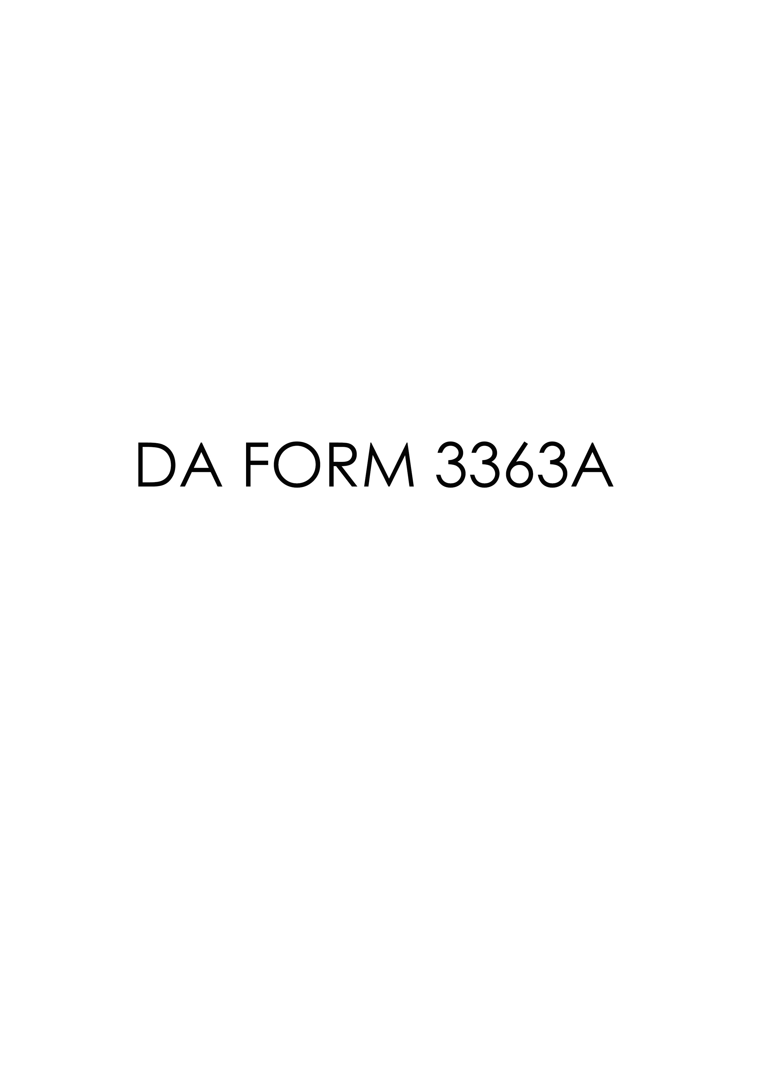 Download da 3363A