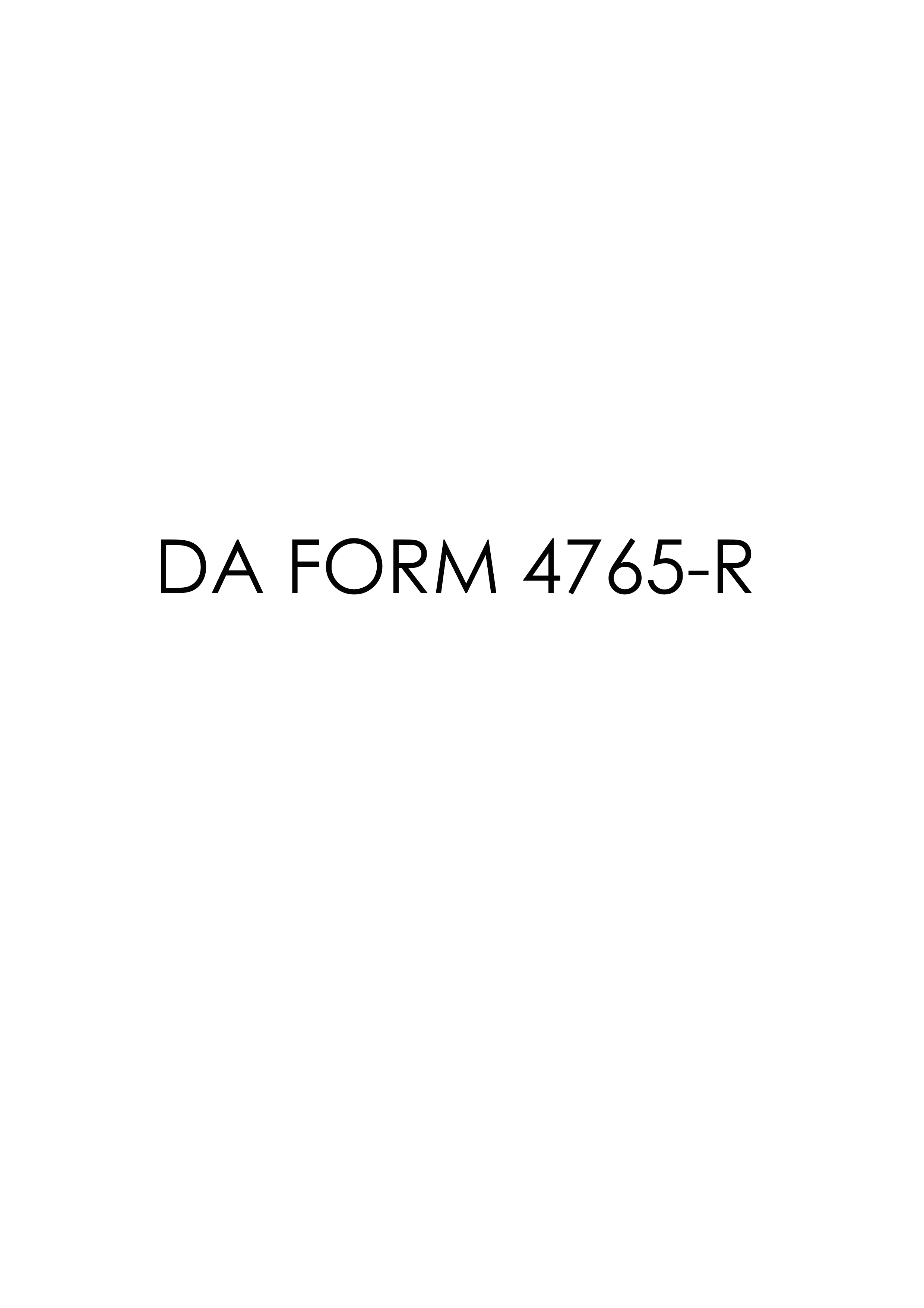 Download da 4765-R