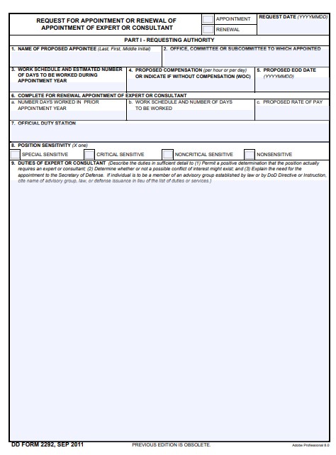 Download dd 2292