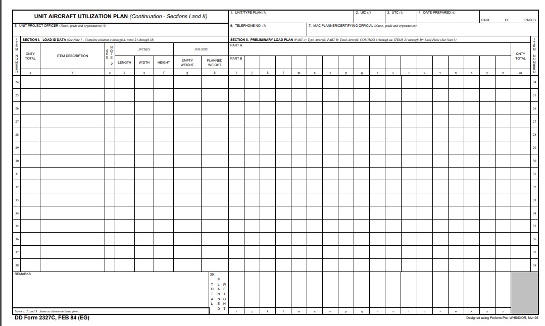 Download dd 2327C