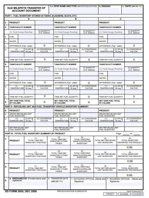 Download dd 2920