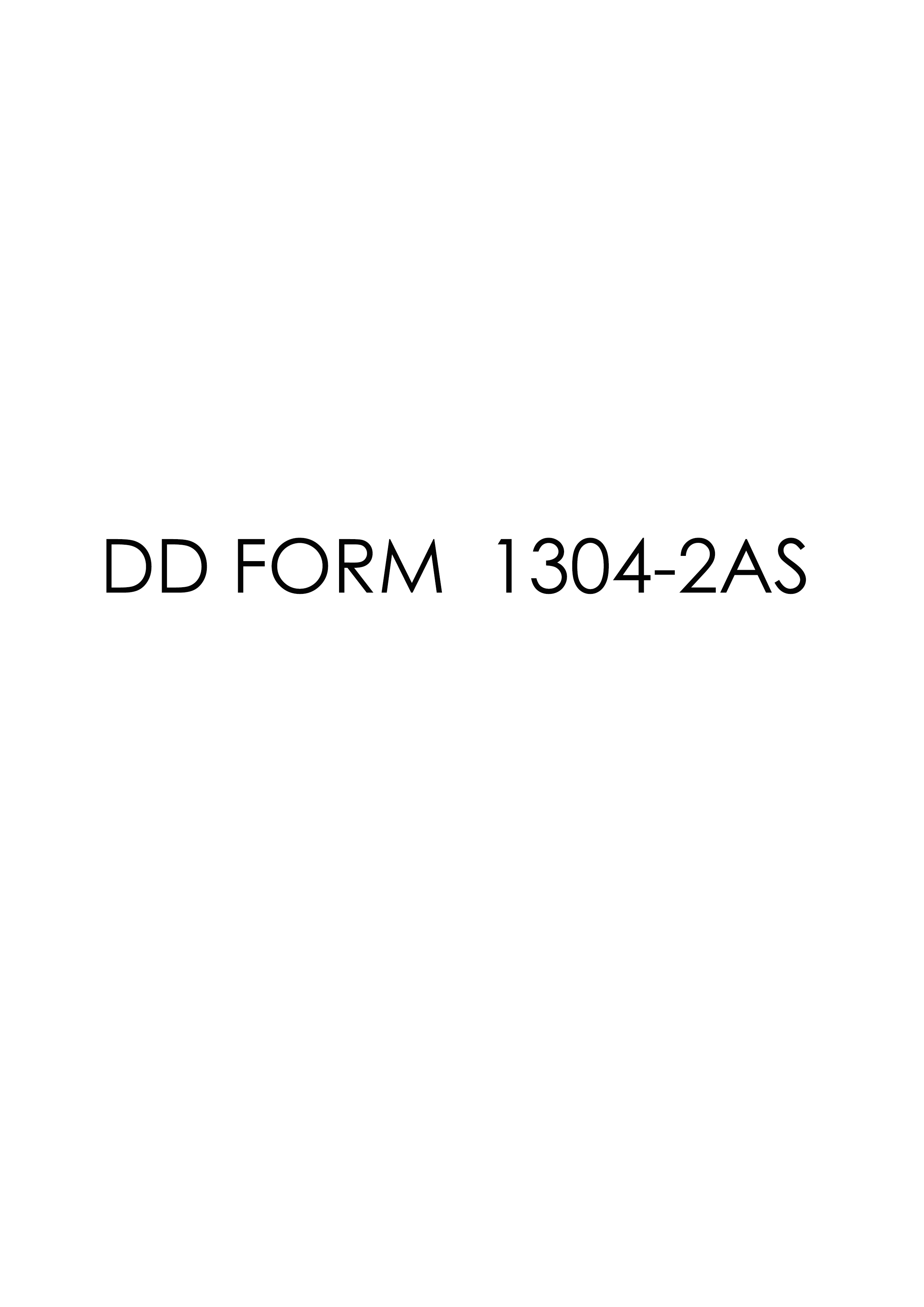 Download dd 1304-2AS