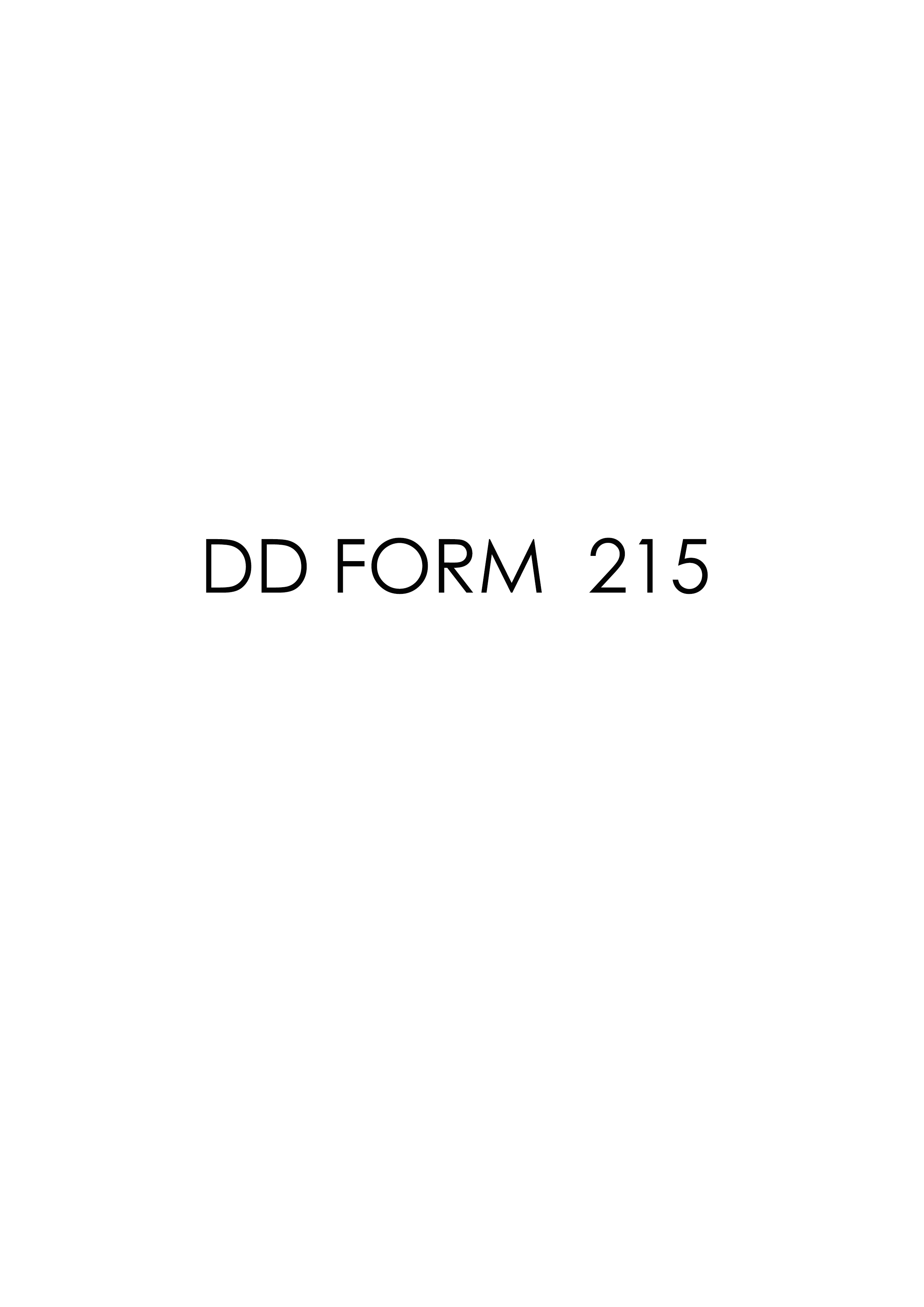 Download dd 215