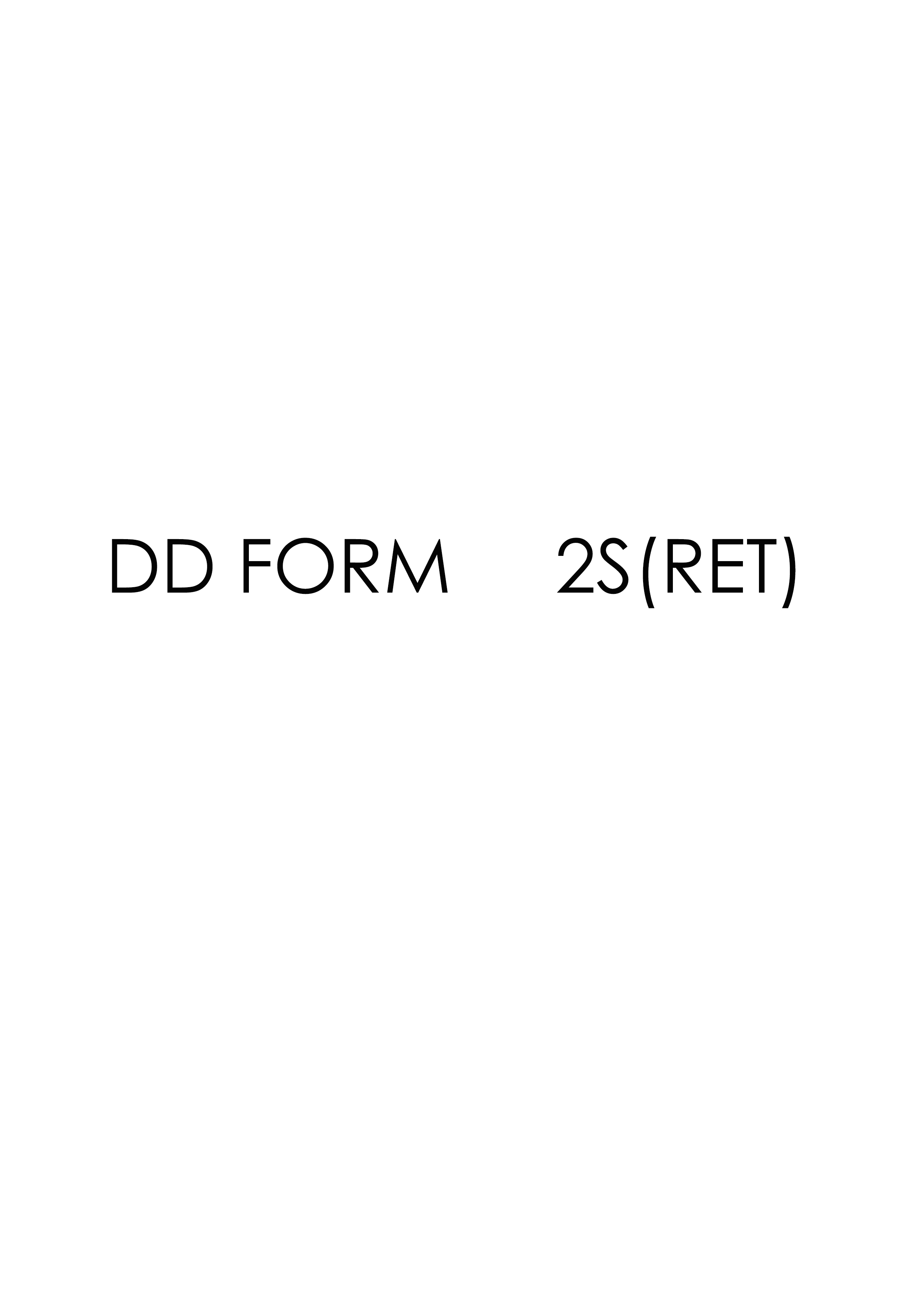 Download dd 2S(RET)